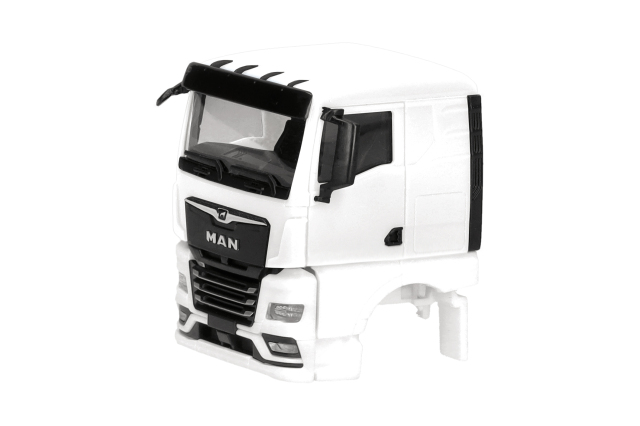 [予約]herpa Cars&Trucks 1/87 (プラスチック製) MAN TGX GN キャビン ホワイト (2個)