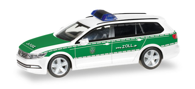 herpa Cars&Trucks 1/87 フォルクスワーゲン パサート バリアント ドイツ税関車 "Zoll"