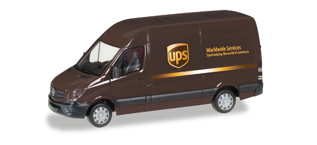 herpa Cars&Trucks 1/87 メルセデスベンツスプリンター Kasten HD "UPS"