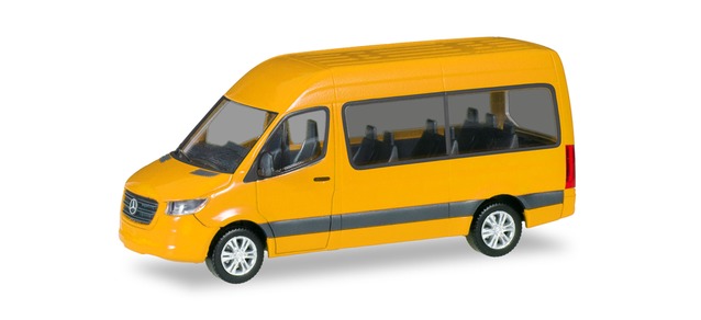 herpa Cars&Trucks 1/87 メルセデスベンツ スプリンター `18 バス HD イエロー