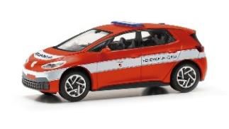 herpa Cars&Trucks 1/87 (プラスチック製) フォルクスワーゲン ID3 ニュルンベルク消防署