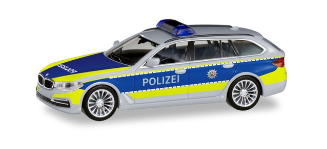 herpa Cars&Trucks 1/87 BMW 5シリーズ ツーリングワゴン ノルトライン＝ヴェストファーレン 高速道警察