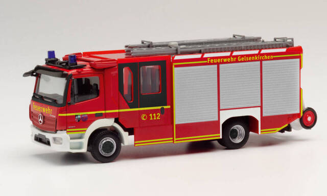 herpa Cars&Trucks 1/87 メルセデスベンツ アテゴ 13 Ziegler Z-Cab ゲルゼンキルヒェン消防隊