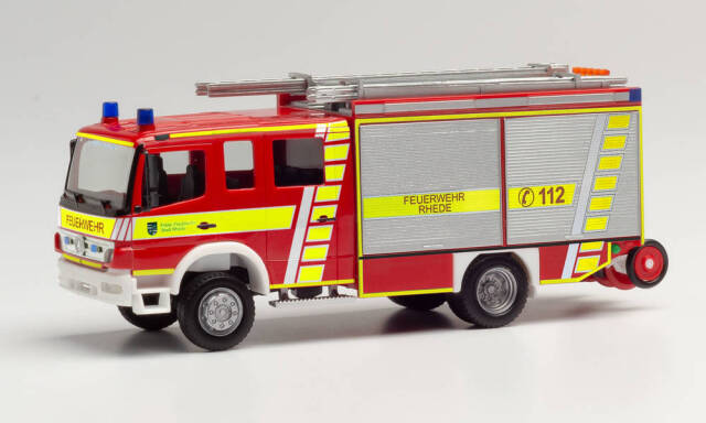 herpa Cars&Trucks 1/87 メルセデスベンツ アテゴ 04 HLF ?レーデ消防署“
