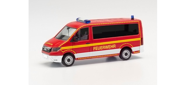 herpa Cars&Trucks 1/87 MAN TGE 乗務員輸送用消防車両 ロールーフバス