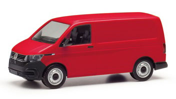 herpa Cars&Trucks 1/87 フォルクスワーゲン T6.1 パネル・バン チェリー・レッド
