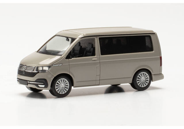 herpa Cars&Trucks 1/87 フォルクスワーゲン T 6.1 カリフォルニアオーシャン アスコットグレー
