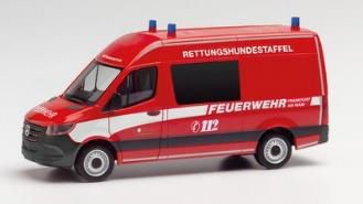 herpa Cars&Trucks 1/87 メルセデスベンツ スプリンター `18 セミバス “フランクフルト消防署/救助犬部隊”