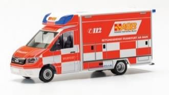 herpa Cars&Trucks 1/87 MAN TGE Fahrtec 救急車 “ASB Frankfurt”
