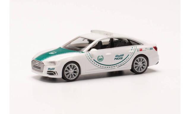 herpa Cars&Trucks 1/87 アウディ A6 リムジン “ドバイ警察”