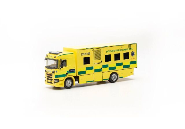 herpa Cars&Trucks 1/87 スカニア CR ND ボックストラック 高度医療車両
