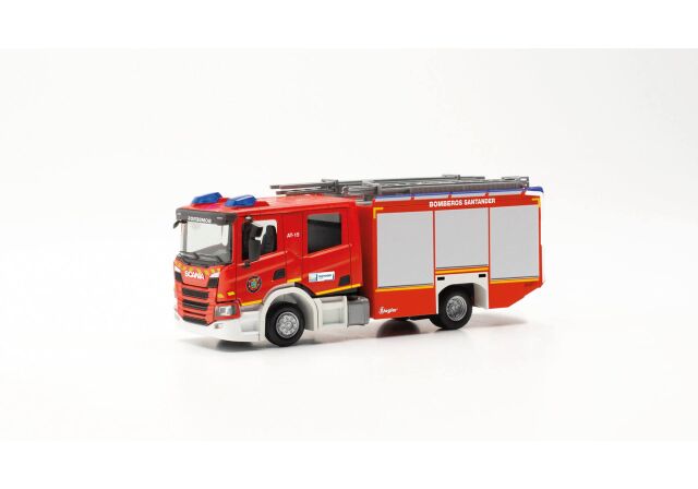 herpa Cars&Trucks 1/87 スカニア CP クルーキャブ 消防車両 サンタンデール消防団