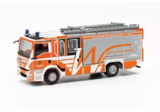 herpa Cars&Trucks 1/87 MAN TGM CC Ziegler Z-Cab ヴィースバーデン消防署