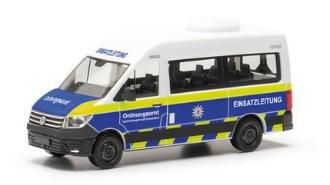 herpa Cars&Trucks 1/87 フォルクスワーゲン クラフター ハイルーフバス “Public order office Düsseldorf