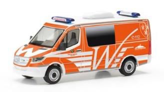 herpa Cars&Trucks 1/87 メルセデスベンツ スプリンター '18 ハーフバス ヴィースバーデン消防団