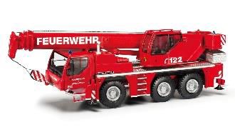 herpa Cars&Trucks 1/87 (プラスチック製) リープヘル LTM 1045 ウィーン消防署