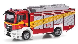 herpa Cars&Trucks 1/87 MAN TGS NN RW2 消防車