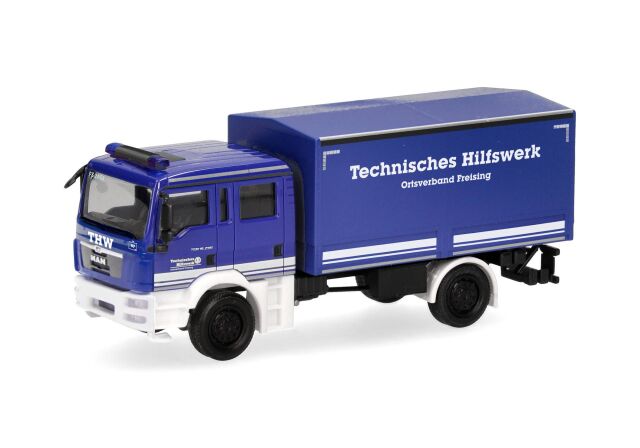 herpa Cars&Trucks 1/87 (プラスチック製) MAN TGM 多目的装備車 "THW Freising"