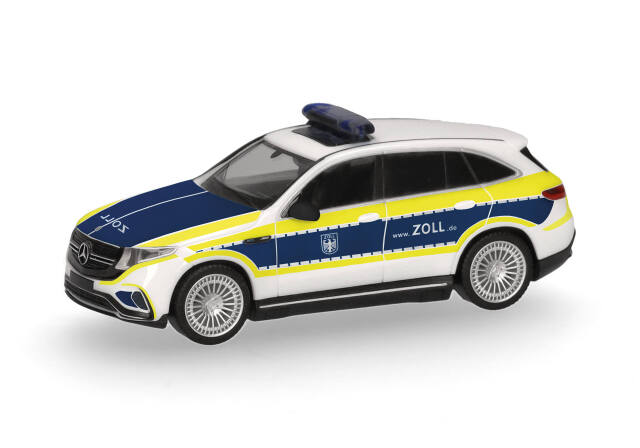 herpa Cars&Trucks 1/87 (プラスチック製) メルセデスベンツ 電気自動車税関 "Zoll"