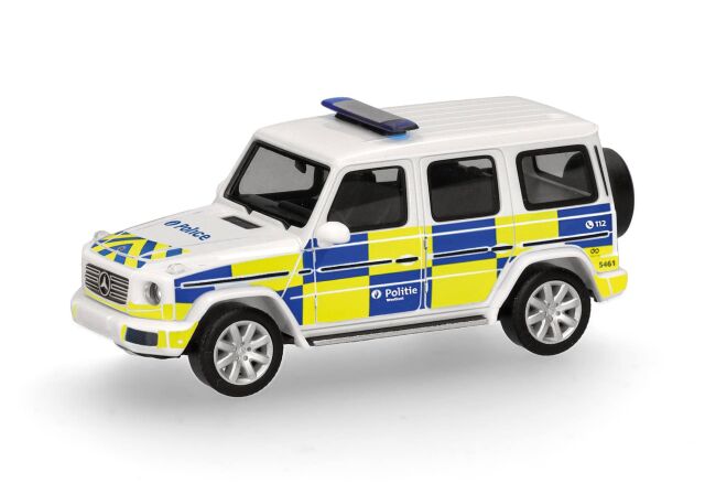 herpa Cars&Trucks 1/87 (プラスチック製)  メルセデスベンツ G-クラス (W463) ベルギー警察