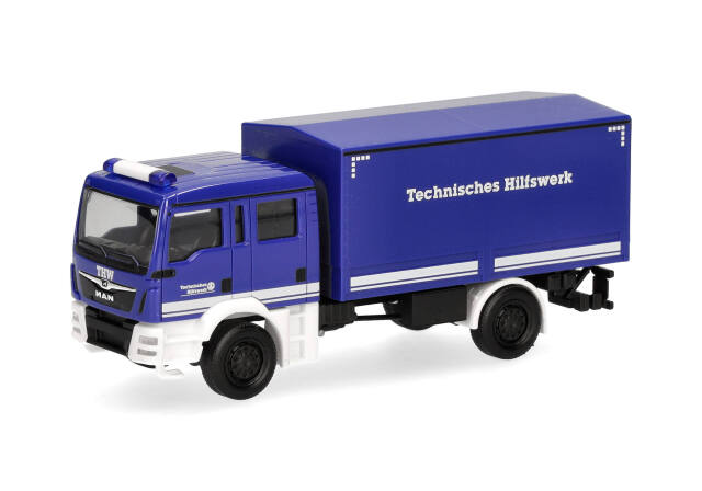 herpa Cars&Trucks 1/87 (プラスチック製) MAN TGM MzKW 多目的車両 "THW"