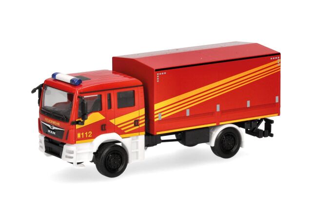 [予約]herpa Cars&Trucks 1/87 (プラスチック製) MAN TGM 多目的車両 (MzKW) 消防団