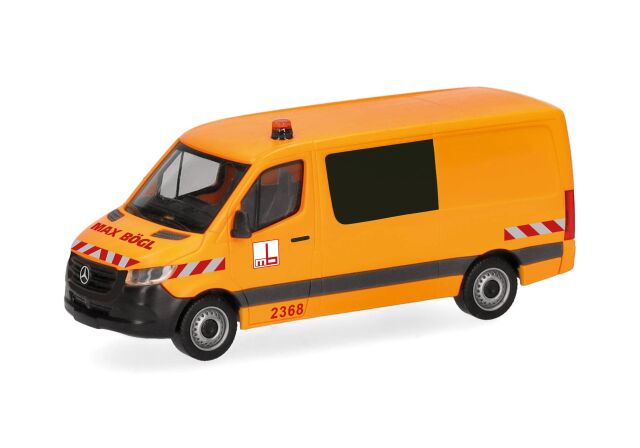 herpa Cars&Trucks 1/87 (プラスチック製) メルセデスベンツ スプリンター '18 ハーフバス "Max Bögl"