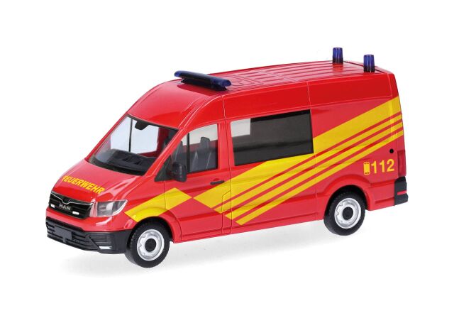 herpa ヘルパ 1/87 Ziegler Z8 空港消防車 Herpa Feuerwehr MAN TGM CC Ziegler Z-Cab 097086 | TRUCKMO