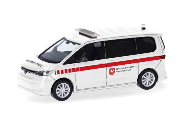 [予約]herpa Cars&Trucks 1/87 (プラスチック製) フォルクスワーゲ ンマルチバン(2022) ニーダザクセン州市民保護局