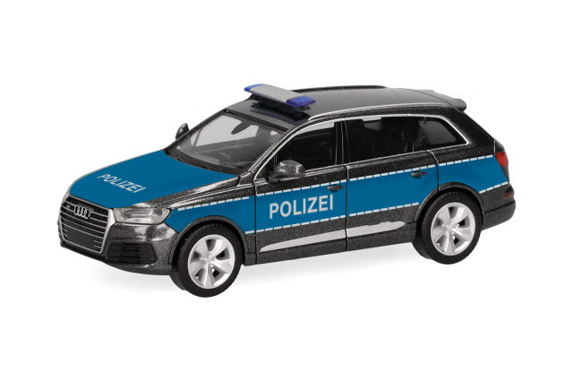 herpa Cars&Trucks 1/87 (プラスチック製) アウディ Q7  警察デモ車両
