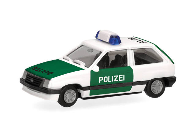 [予約]herpa Cars&Trucks 1/87 (プラスチック製) オペル コルサ A 2ドア 警察
