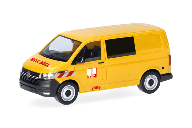 [予約]herpa Cars&Trucks 1/87 (プラスチック製) フォルクスワーゲン T6.1 ハーフバス"Max B?gl" (バイエルン)