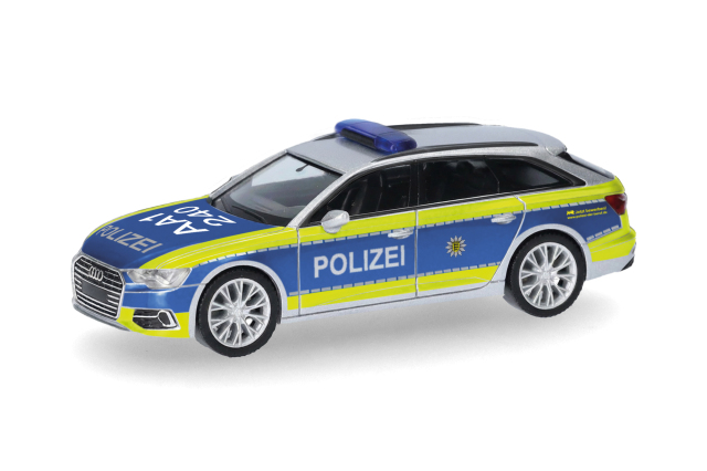 [予約]herpa Cars&Trucks 1/87 (プラスチック製) アウディ A6 アバント "バーデン=ヴュルテンベルク州警察"