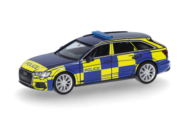 [予約]herpa Cars&Trucks 1/87 (プラスチック製) アウディ A6 アバント "ウェストミッドランズ警察" (イギリス)
