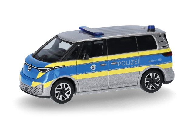 [予約]herpa Cars&Trucks 1/87 (プラスチック製) フォルクスワーゲン ID. Buzz People "ヘッセン州警察"