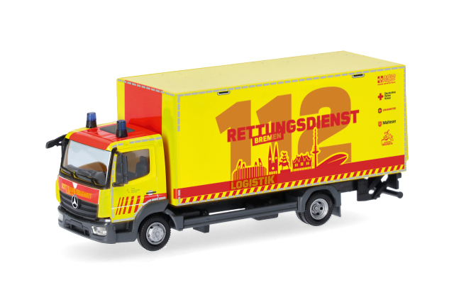 [予約]herpa Cars&Trucks 1/87 (プラスチック製) メルセデスベンツ アテゴ ’13 "ブレーメン消防救急隊"