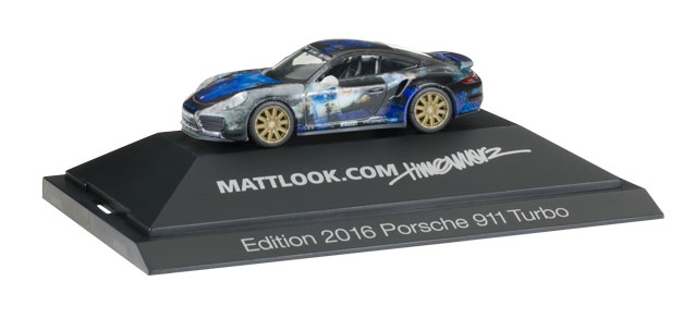 herpa Cars&Trucks 1/87 ポルシェ911 ターボ"Mattlook Edition 3"