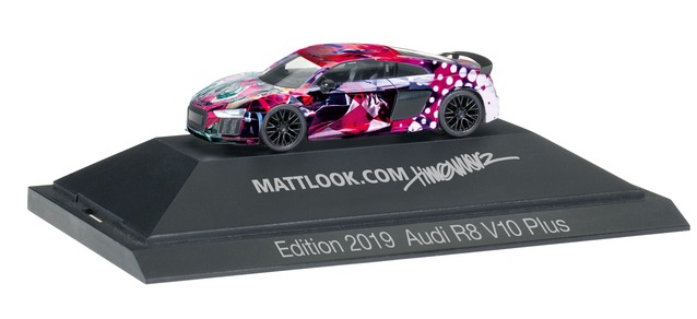 herpa Cars&Trucks 1/87 アウディ R8 V10 Plus"Mattlook Edition 4"