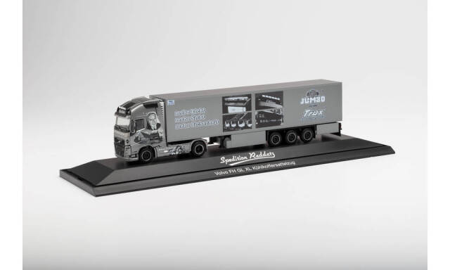 herpa Cars&Trucks 1/87 ボルボ FH Gl XL 冷蔵ボックスセミトレーラー "Raddatz Jork"