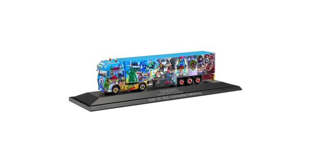 herpa Cars&Trucks 1/87 DAF XF SSC 冷蔵セミトレーラー ?Eisinger“