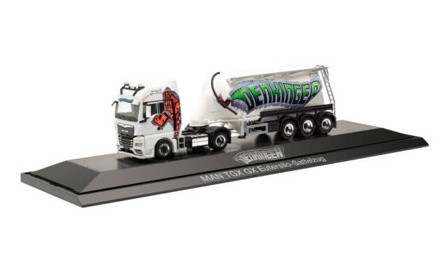 herpa Cars&Trucks 1/87 MAN TGX GX バルクセミトレーラー “Denkinger”