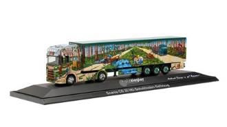 herpa Cars&Trucks 1/87 スカニア CS 20 HD  可動式床セミトレーラー  "Holz Ziegler"