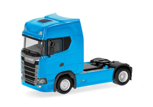 [予約]herpa Cars&Trucks 1/87 (プラスチック製) スカニア CS 20 HDリジッドトラクター 2軸 ライトブルー