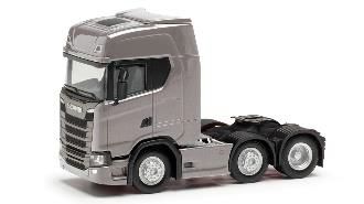 herpa Cars&Trucks 1/87 スカニア CS 20 HD 6x2 リジッドトラクター　グレー