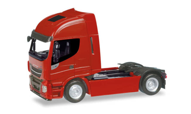 herpa Cars&Trucks 1/87 イベコ ストラリス XP トラクター ライトレッド