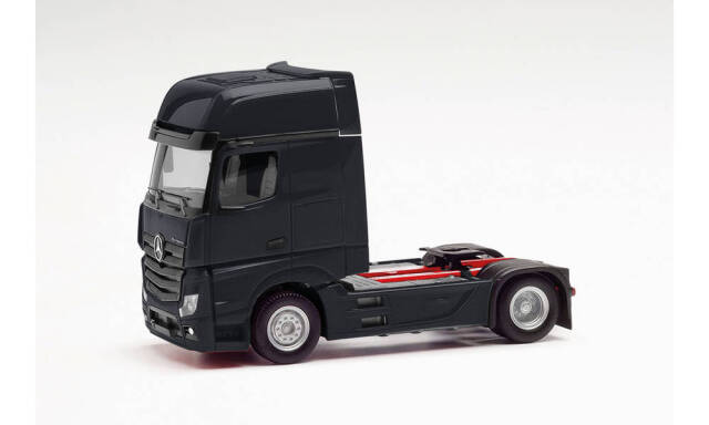 herpa Cars&Trucks 1/87 メルセデスベンツ アクトロス ギガスペース トラクター ブラック
