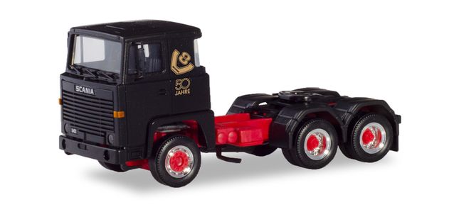 herpa Cars&Trucks 1/87 スカニア 141 トラクター 50 Jahre Scania V8