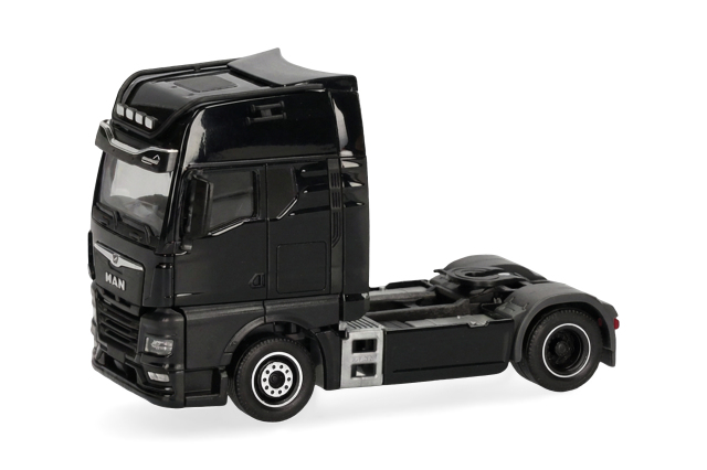 [予約]herpa Cars&Trucks 1/87 (プラスチック製) MAN TGX GX トラクターヘッド 2軸 ブラック