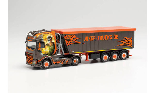 herpa Cars&Trucks 1/87 DAF XF SSC ダンプトラック“ Joker Trucks”