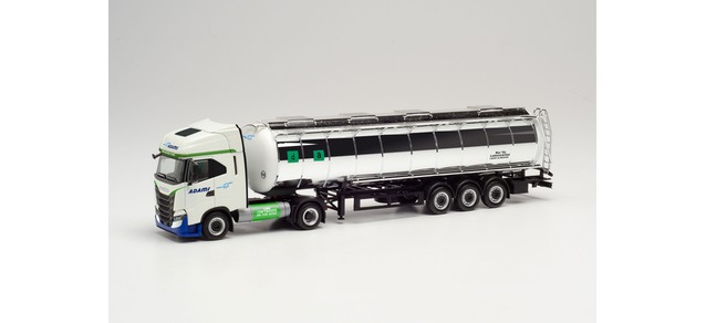 herpa Cars&Trucks 1/87 イベコ S-Way NP フードタンク セミトレーラー "ADAMI"